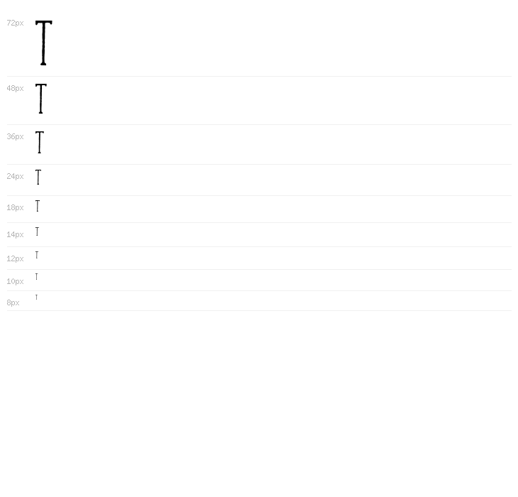 Camargue Serif Regular Waterfall