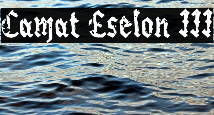 Camat Eselon III Example 1