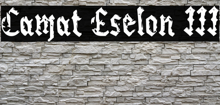 Camat Eselon III Example 3