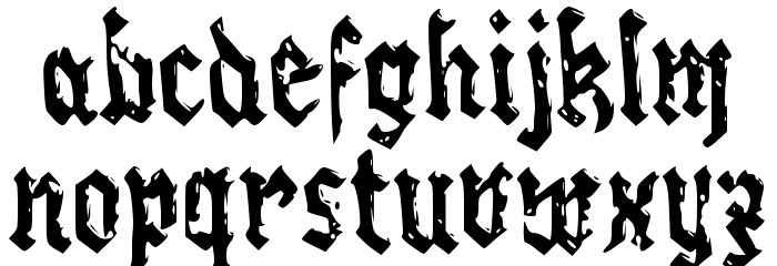 Camat Eselon III Font LOWERCASE