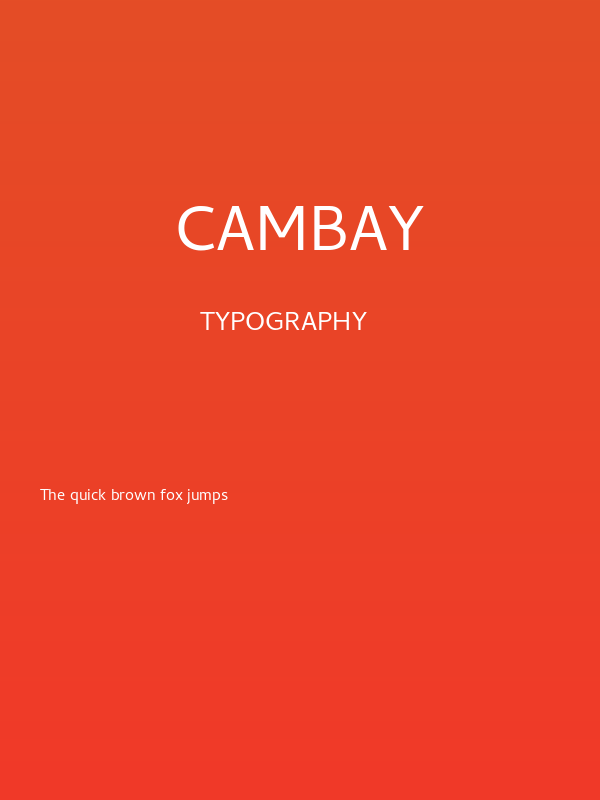 Cambay Poster