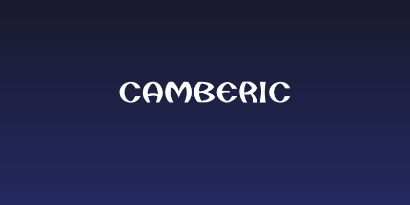 Camberic Social Header