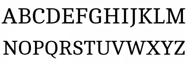 Cambo Schriftart Groß