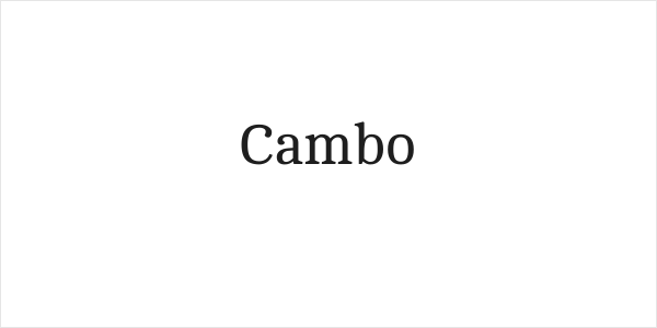 Cambo Logo