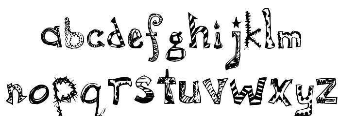 Camden Regular Font LOWERCASE