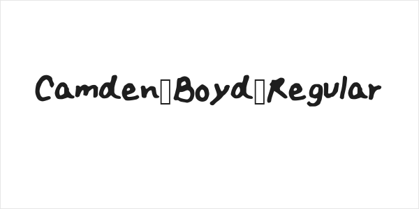 Camden_Boyd_Regular Logo