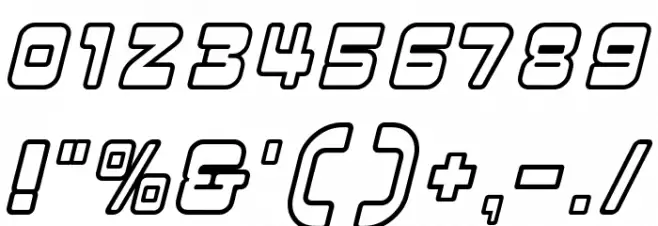 Camel Open Font OTHER CHARS