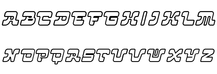 Camel Open Font LOWERCASE