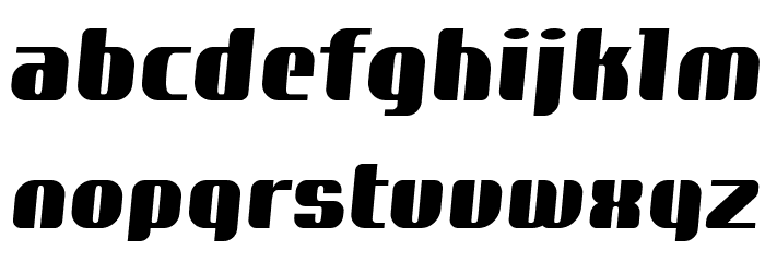 Cameliaexbold Font LOWERCASE