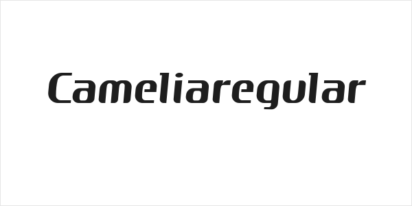 Cameliaregular Logo