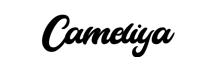 Cameliya  Frei Schriftart Herunterladen