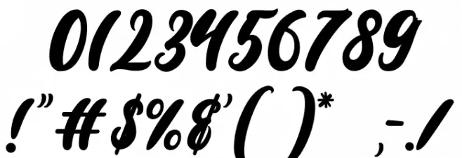 Cameliya Font OTHER CHARS