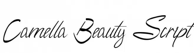 Camella Beauty Script  Frei Schriftart Herunterladen