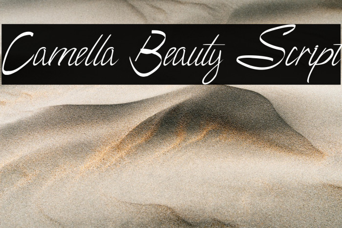 Camella Beauty Script Example 1