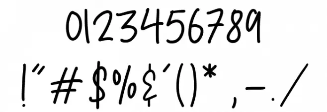 Camelleon Font OTHER CHARS