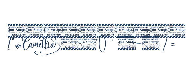 Camellia Personal Use Other Characters