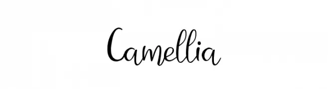 Camellia  नि: शुल्क फ़ॉन्ट्स डाउनलोड