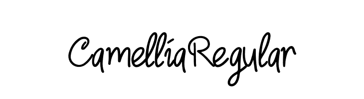 CamelliaRegular Шрифта