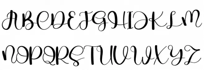 Camello Schriftart Groß