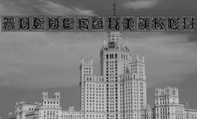 CamelotCaps Font examples