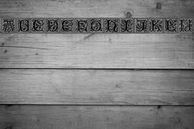 CamelotCaps Font examples