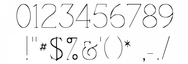 CamelotDeNada Font OTHER CHARS