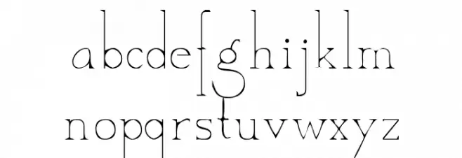 CamelotDeNada 字体 小写