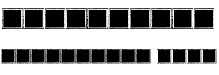 Camelot_Initials Font OTHER CHARS