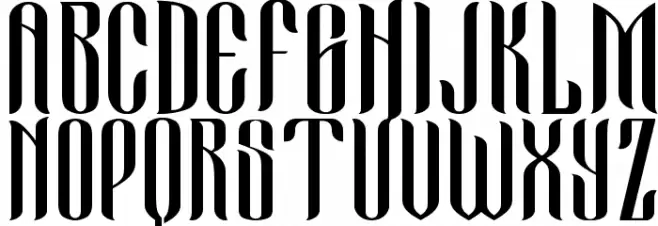 Cameo Sweet Gothic Regular Schriftart Groß