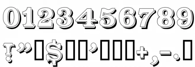 CameoAntique Font OTHER CHARS