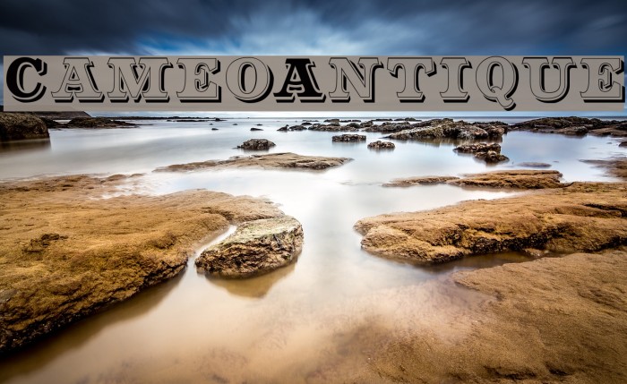 CameoAntique Font examples