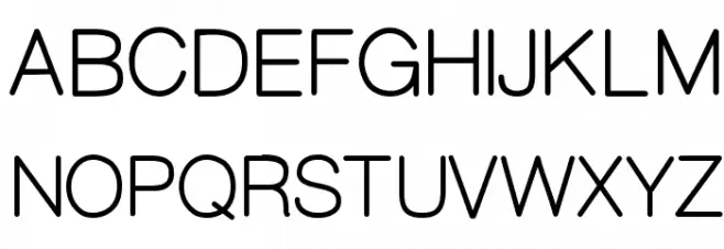 CameronSans خط أحرف كبيرة
