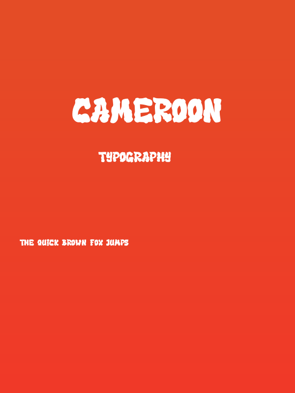 Cameroon Poster