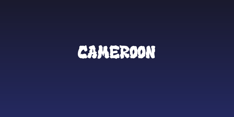 Cameroon Social Header
