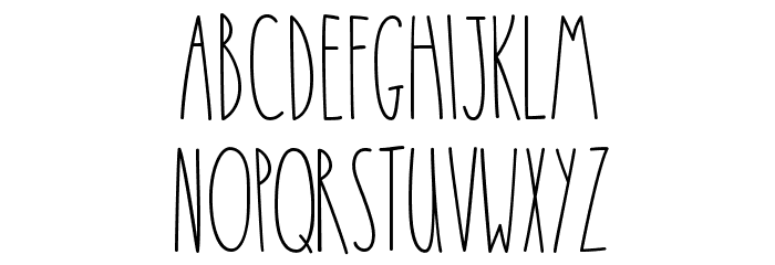 CamiRae-Regular Font LOWERCASE