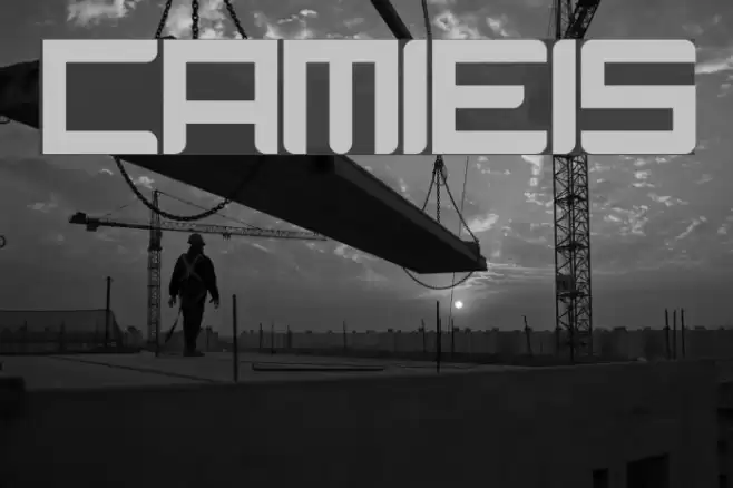 Camieis Font examples