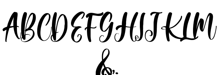 Camila Audrey Font OTHER CHARS