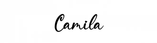 Camila  les polices de caractères gratuit tlcharger