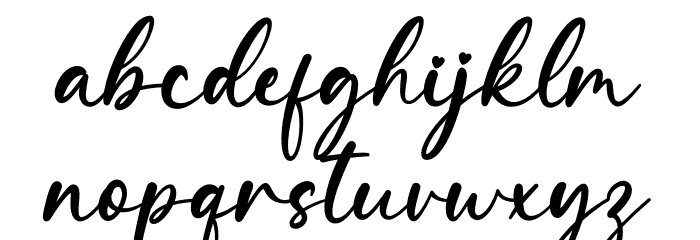 Camila Font LOWERCASE