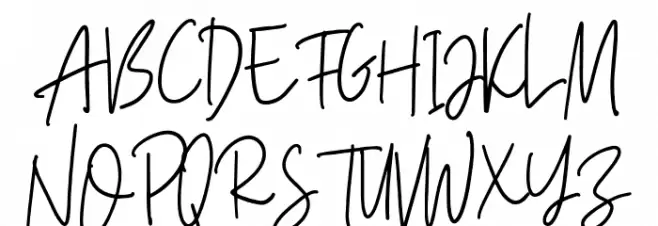Camilla DEMO Font UPPERCASE