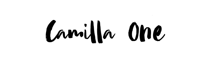 Camilla One  Frei Schriftart Herunterladen