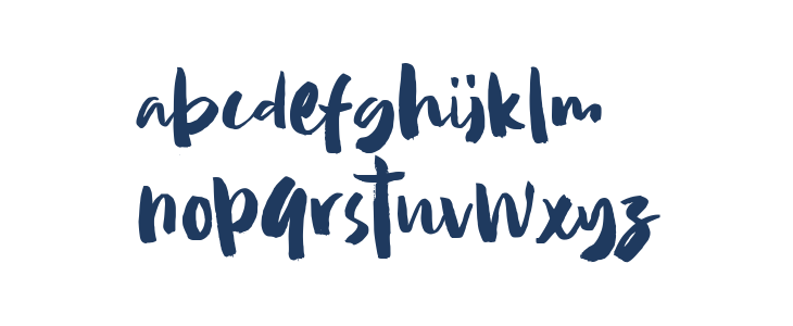 Camilla One Lowercase