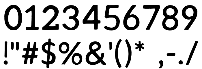 Camilla Font OTHER CHARS