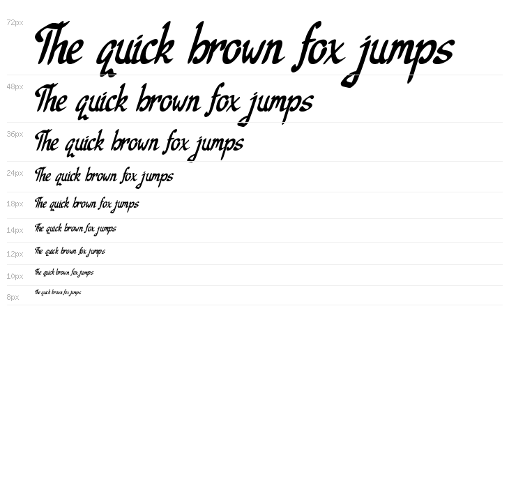 Camille Script Waterfall