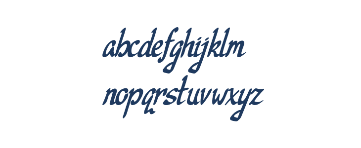 Camille Script Lowercase
