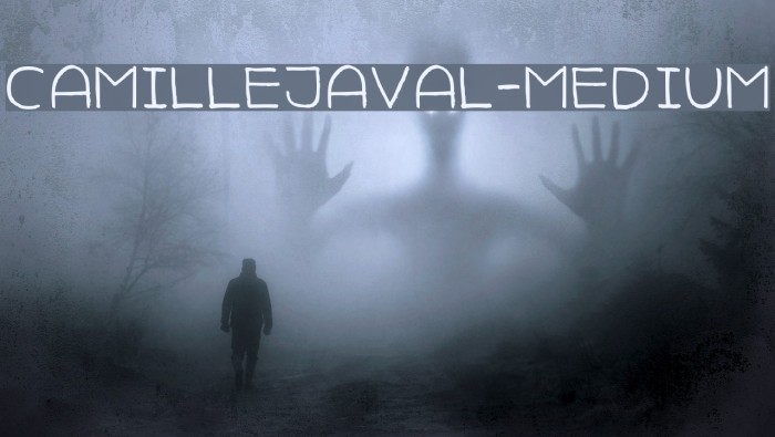 CamilleJaval-Medium Font examples