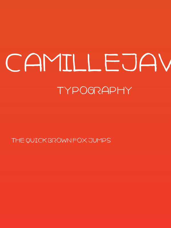 CamilleJaval-Medium Poster