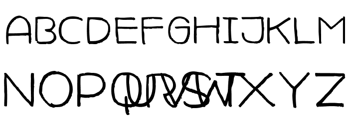 CamilleJaval-Medium Font LOWERCASE