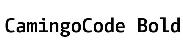 CamingoCode Bold  Fuentes Gratis Descargar