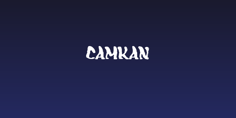 Camkan Social Header